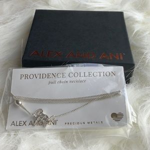 Alex and Ani FAITH/HOPE Dove .925 Sterling Silver Necklace